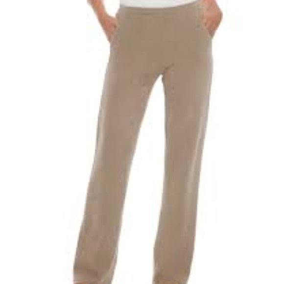L.L. Bean Pants - LL Bean Perfect Fit Knit Corduroy pull on pants elastic waist NWT size Lg M/T